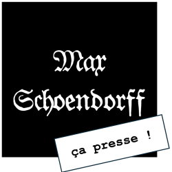 Max et Marie-Claude Schoendorff, ça presse !